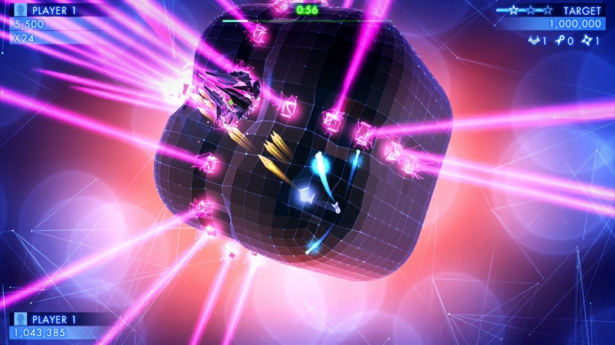 Geometry Wars Retro Evolved 2 e Geometry Wars 3 Dimensions Evolved