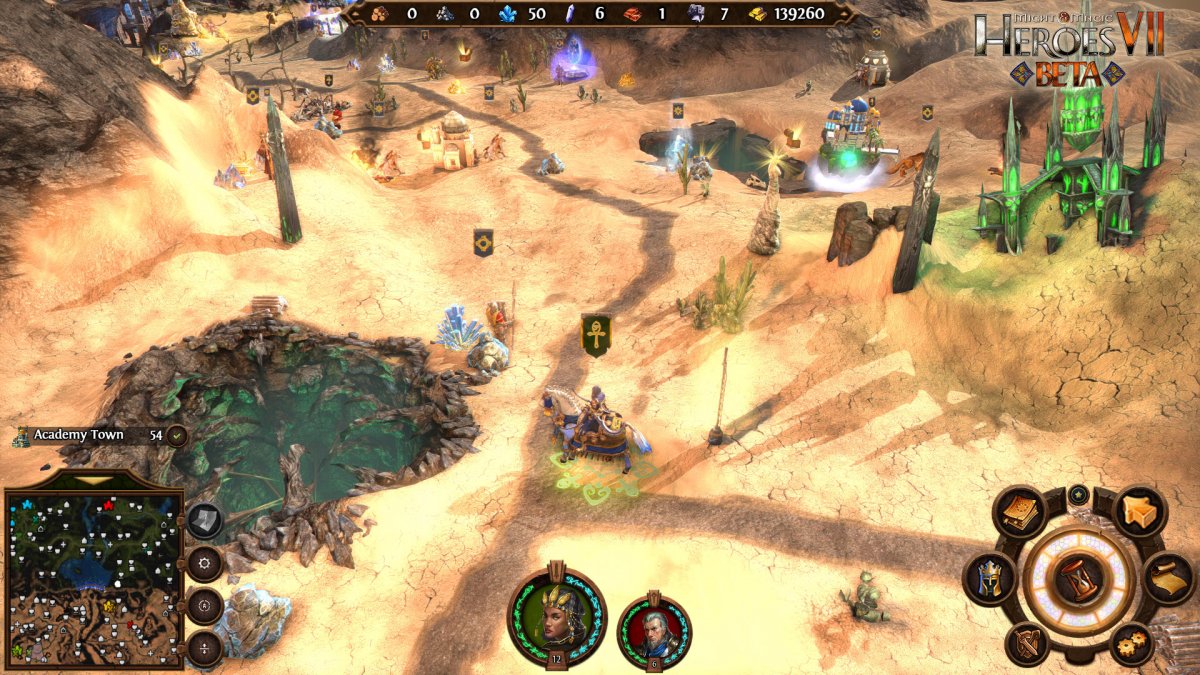 『マイト＆マジック ヒーローズ VII』の最初のクローズド ベータは大成功
