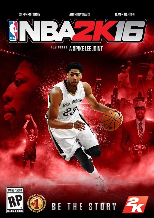 Annunciata la copertina di NBA 2K16, i prescelti sono Stephen Curry, James Harden e Anthony Davis