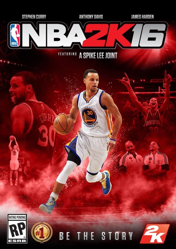 Annunciata la copertina di NBA 2K16, i prescelti sono Stephen Curry, James Harden e Anthony Davis