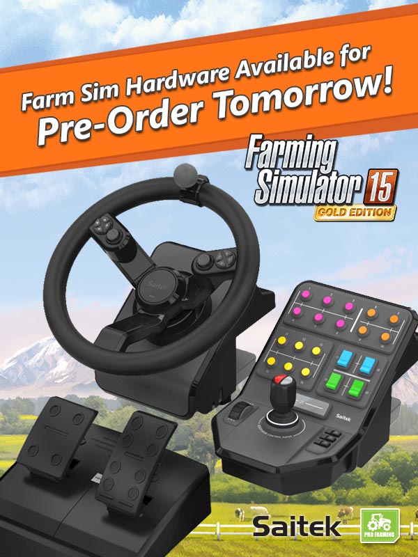 Domani inizieranno le prenotazioni della periferica definitiva per Farming Simulator Domani inizieranno le prenotazioni della periferica definitiva per Farming Simulator
