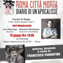 Giovedì a Roma la presentazione di "Roma Città Morta", ci sarà anche Francesco Pannofino