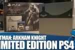 Vediamo l'unboxing dell'edizione limitata di PlayStation 4 dedicata a Batman: Arkham Knight - Notizia