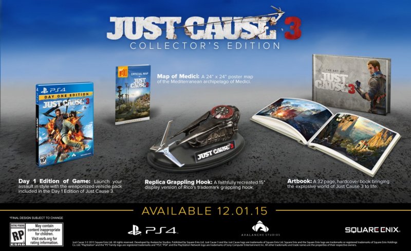 Diamo un'occhiata alla Collector's Edition di Just Cause 3