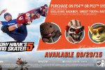 Tony Hawk's Pro Skater 5 - Caratteristiche dell'online e i bonus esclusivi PlayStation - Notizia
