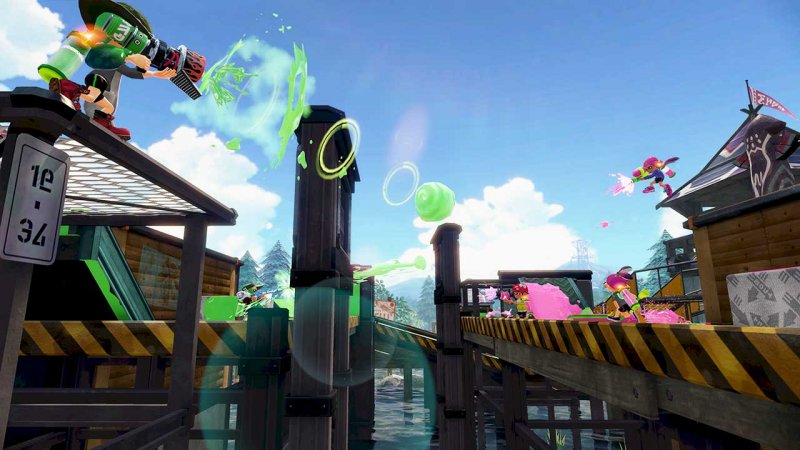 La mappa Parco del Pesce Balestra di Splatoon arriva domani