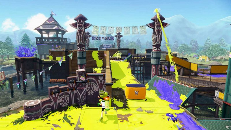 La mappa Parco del Pesce Balestra di Splatoon arriva domani