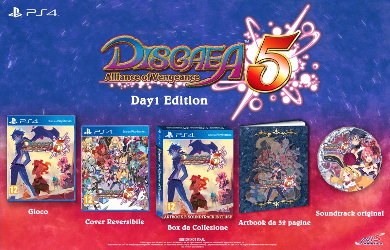 Una Launch Edition per Disgaea 5: Alliance of Vengeance