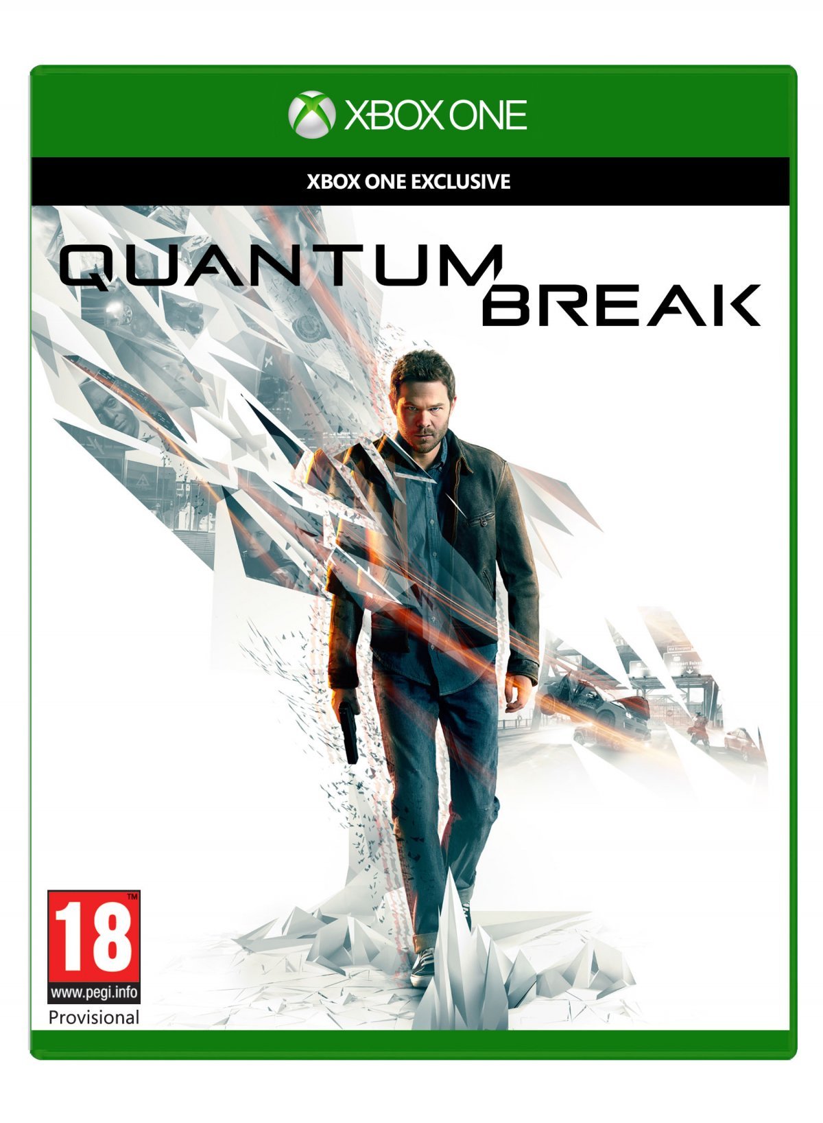 Quantum Break のカバー、ゲーム内、TV シリーズの画像