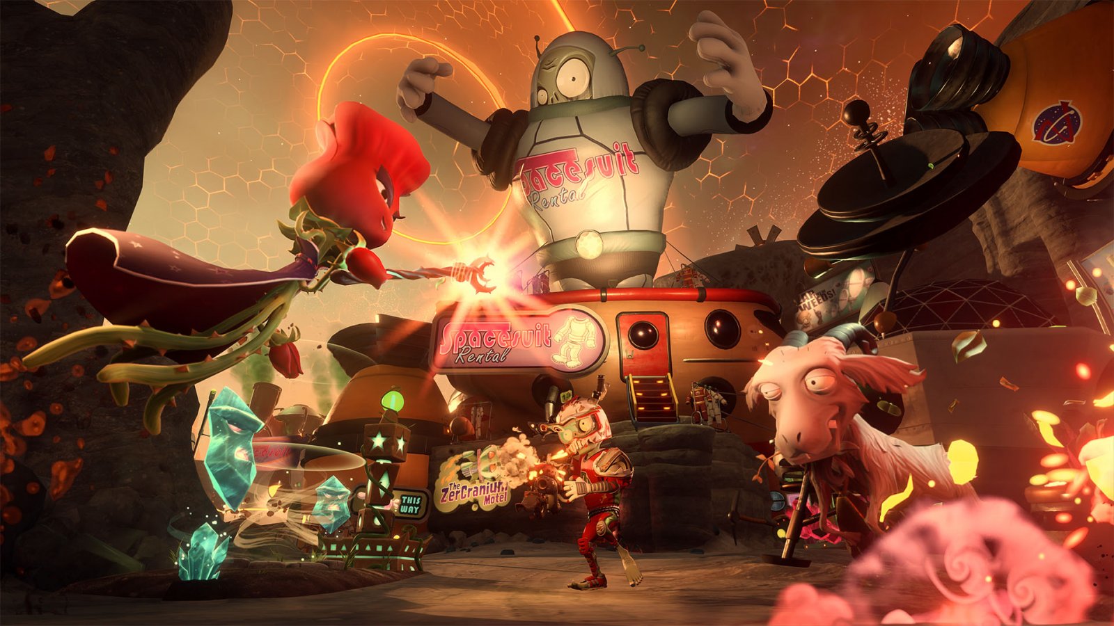 Un'immagine di Plants vs. Zombies: Garden Warfare 2