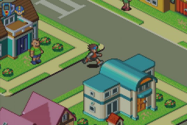 Mega Man Battle Network 4 Blue Moon