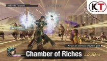Samurai Warriors 4-II - Gameplay della Chamber of Riches
