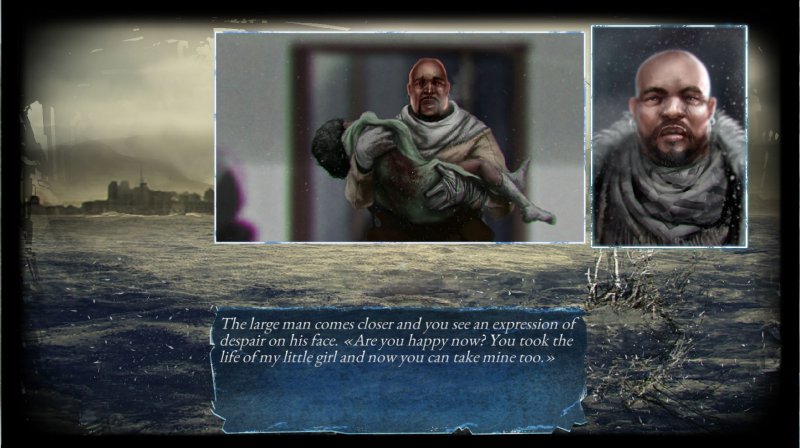 I disegni che corredano le schermate sono realizzati molto bene