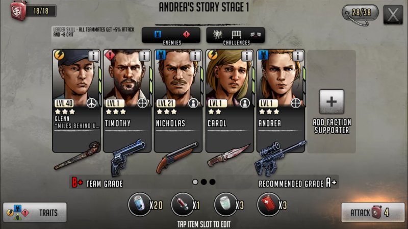 The Walking Dead: Road to Survival