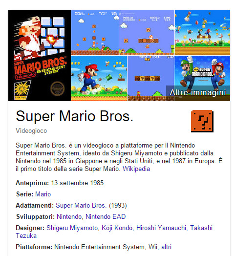 Potevano mancare gli auguri di Google per i trent'anni di Super Mario Bros?