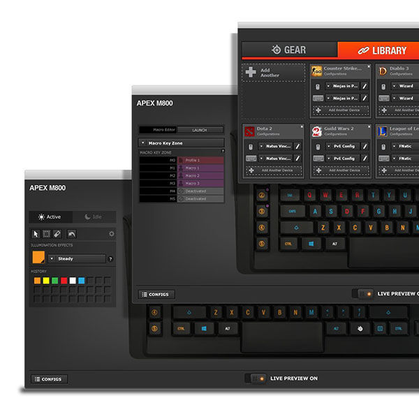 SteelSeries Apex M800 SteelSeries Apex M800