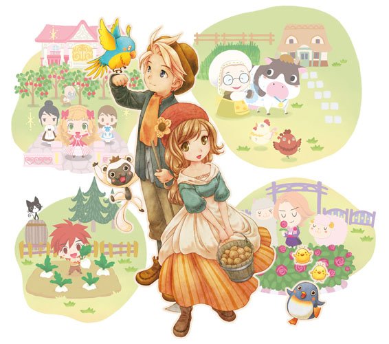 Story of Seasons にはヨーロッパのデータがありません