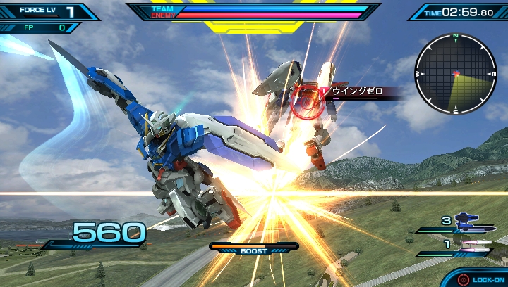 モバイルスーツガンダム：Extreme vs-Forceは今日PlayStation Vitaで入手できます