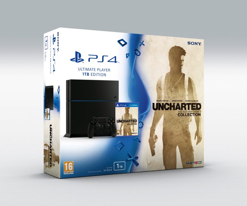 Annunciati nuovi bundle PlayStation 4 da 1 TB e Uncharted: The Nathan Drake Collection Annunciati nuovi bundle PlayStation 4 da 1 TB e Uncharted: The Nathan Drake Collection