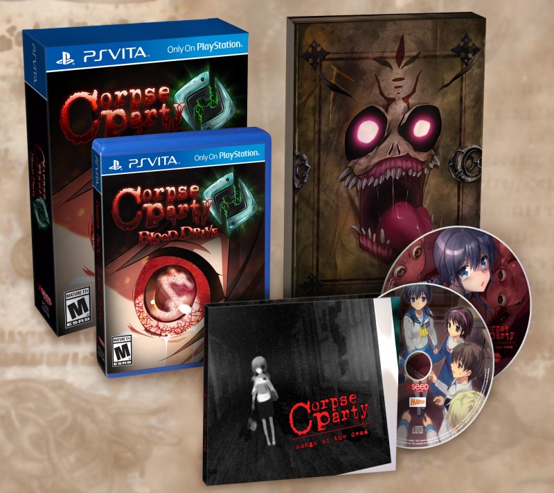 Corpse Party: Blood Covered ha una data d'uscita in nord America e un'edizione speciale