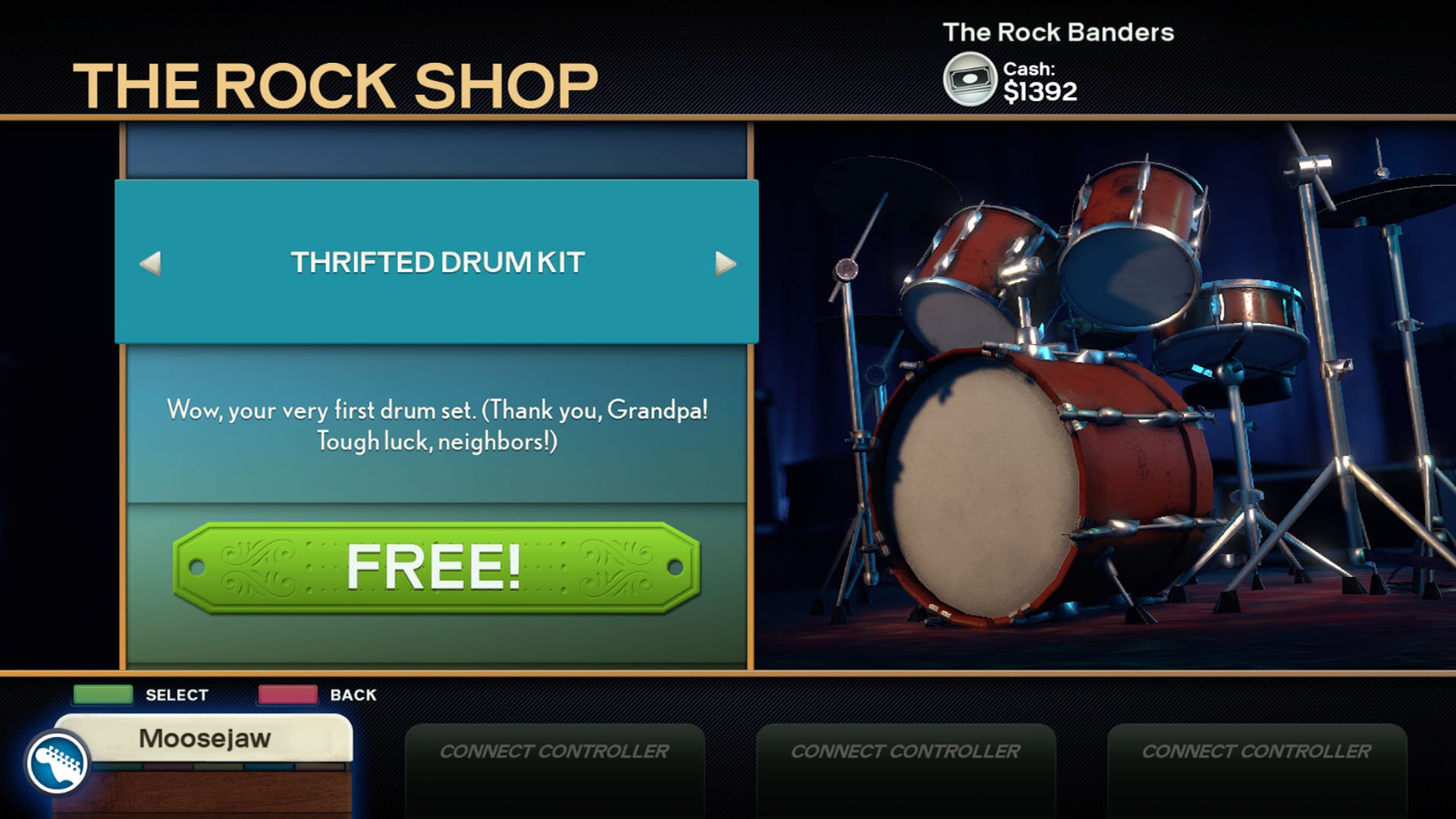 Rock Band Drums