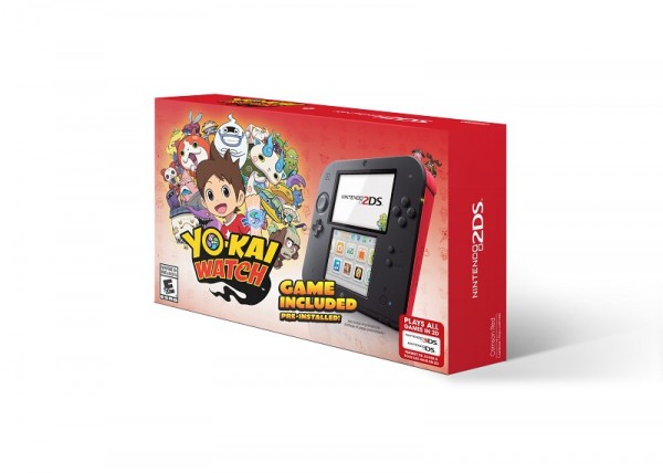 Un bundle con Nintendo 2DS e Yo-Kai Watch in arrivo in nord America Un bundle con Nintendo 2DS e Yo-Kai Watch in arrivo in nord America