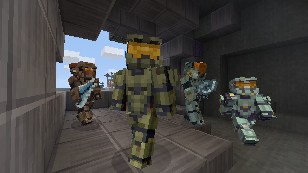 Minecraft - Skin a tema Halo 5: Guardians per Minecraft 