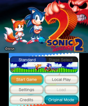 3D Sonic The Hedgehog 2