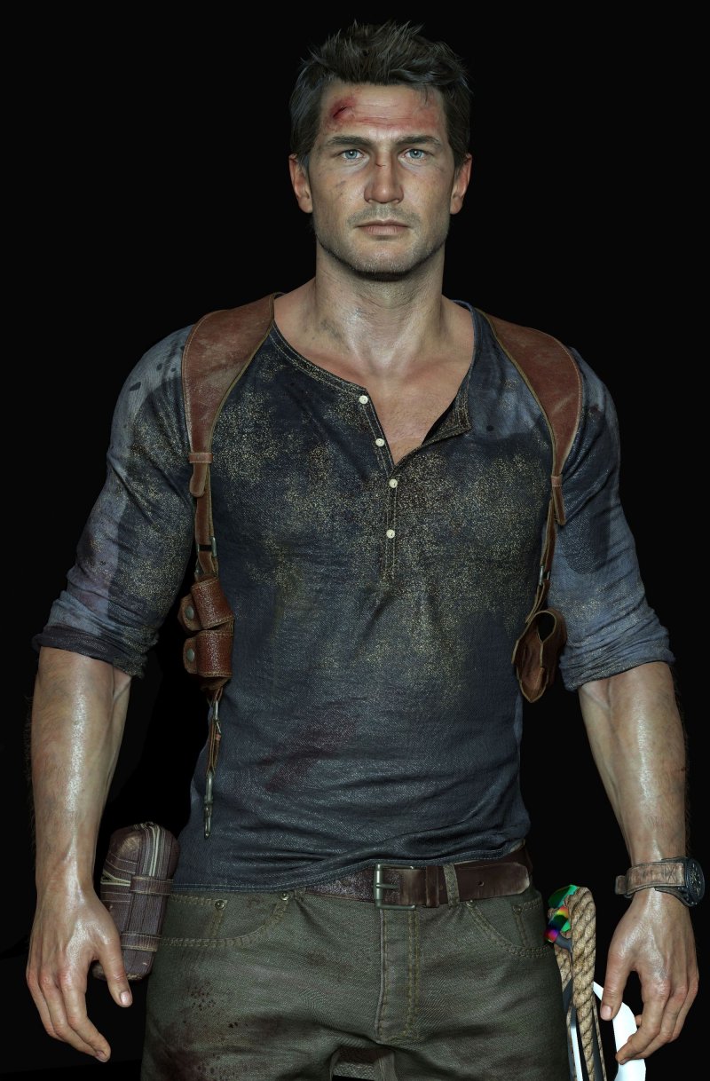 Vediamo una versione in alta qualità del modello di Nathan Drake da Uncharted 4: Fine di un Ladro Vediamo una versione in alta qualità del modello di Nathan Drake da Uncharted 4: Fine di un Ladro