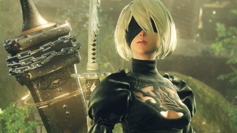 NieR: Automata, tenkoucosplay's 2B cosplay celebrates Halloween