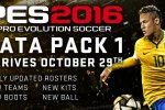 Il Data Pack 1 di Pro Evolution Soccer 2016 sovrascrive le modifiche giocatore - Notizia