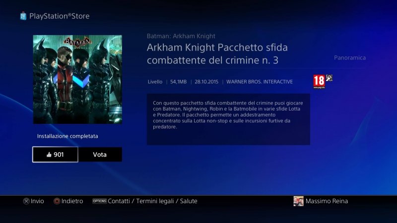 Batman: Arkham Knight - Pacchetto sfida combattente del crimine n. 3