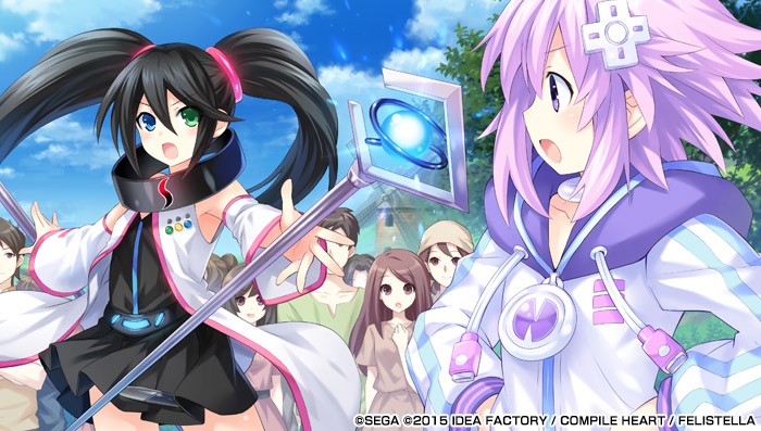 HyperDimension Neptunia vs. Sega Hard Girlsのデビュートレーラー