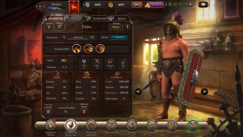 Gladiators Online: Death Before Dishonor