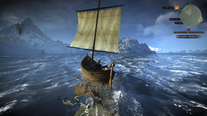 Ciri, verrò a salvarti, ma solo dopo aver raccolto tutti i forzieri sparsi per il vasto mare