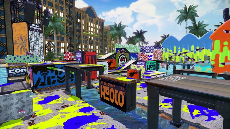 Arriva domani la nuova mappa Mahi-Mahi Resort di Splatoon Arriva domani la nuova mappa Mahi-Mahi Resort di Splatoon