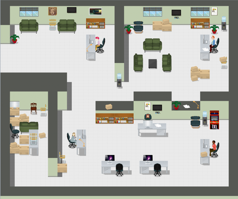 Il duro lavoro del giornalista Il duro lavoro del giornalista