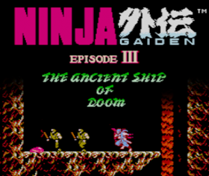 Ninja Gaiden III: Ancient Ship of Doom per Nintendo Wii U