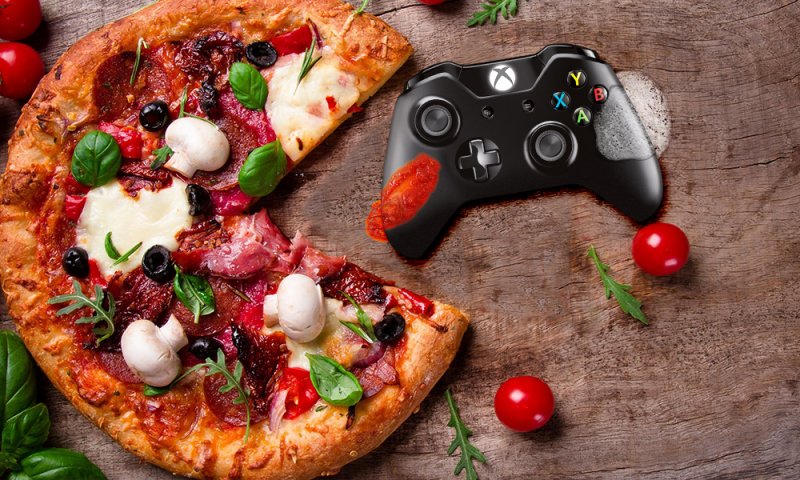 Sette pizze per sette videogiochi