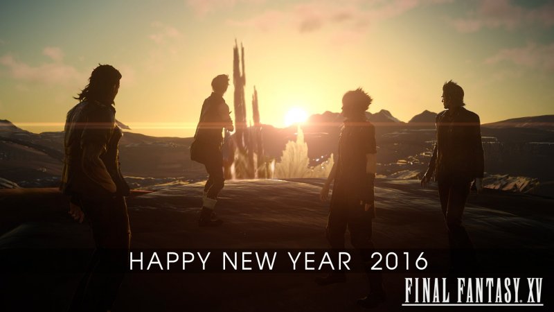 Final Fantasy XV, un'immagine per augurarci buon anno