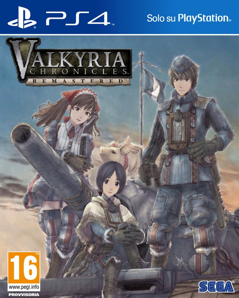 Vediamo la copertina ufficiale di Valkyria Chronicles Remastered Vediamo la copertina ufficiale di Valkyria Chronicles Remastered