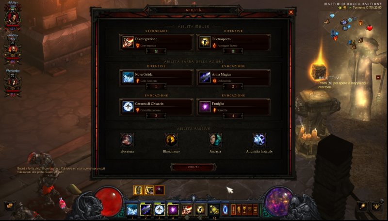 Conquistare Sanctuarium col Mago nella 2.4