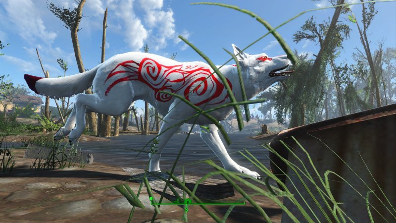 Okami Dogmeat Retextures -OKAMI SHIRANUI- Ver Okami Dogmeat Retextures -OKAMI SHIRANUI- Ver
