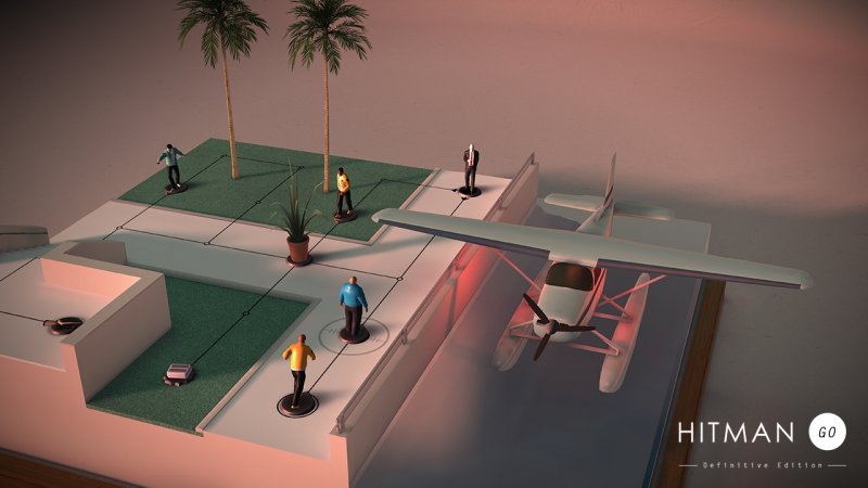 Hitman GO è uno dei titoli sviluppati da Onoma