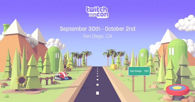 Il TwitchCon 2016 si terrà a settembre in quel di San Diego Il TwitchCon 2016 si terrà a settembre in quel di San Diego