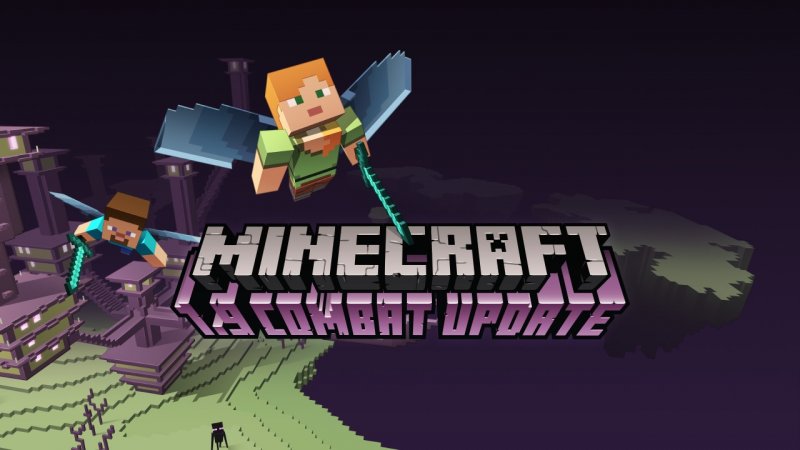 È disponibile il Combat Update 1.9 di Minecraft