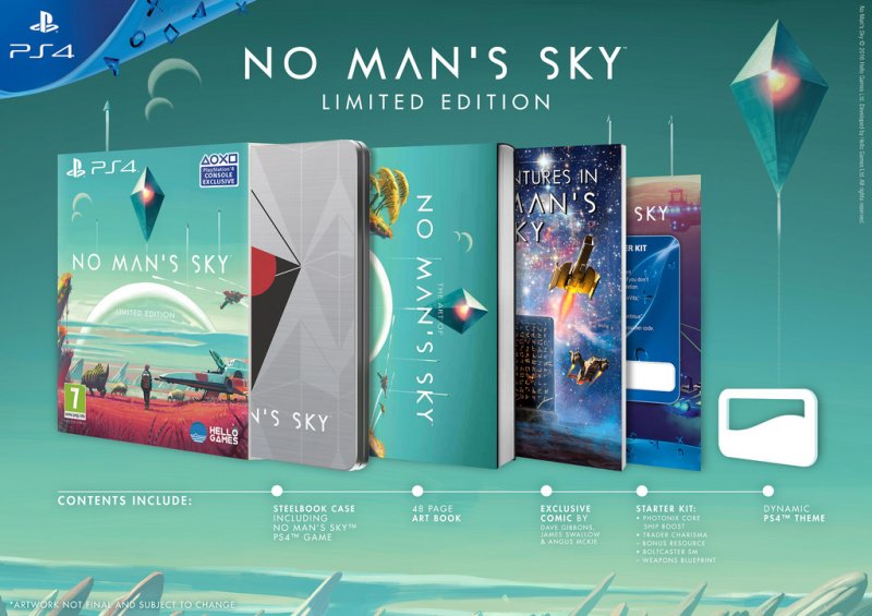 Confermata la data di lancio di No Man's Sky: il 22 giugno in Italia in versione digitale e retail, anche in Limited Edition