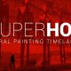 SUPERHOT - Video in timelapse sul dipinto murale