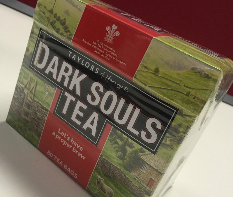 Il tè ufficiale di Dark Souls venduto a oltre 300 sterline su eBay Il tè ufficiale di Dark Souls venduto a oltre 300 sterline su eBay