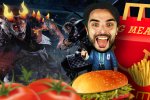 Matteo affetta i nemici nel Pranzo con NiOh - Notizia